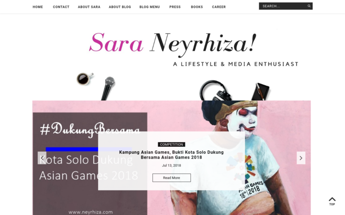 Sara Neyrhiza – a Lifestyle and Media Enthuasiast